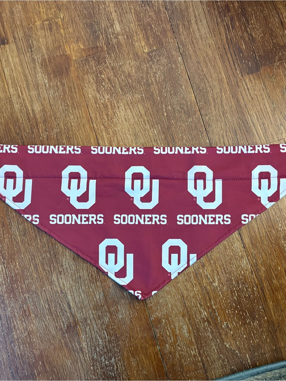 Oklahoma Sooners Maroon Dog Bandana